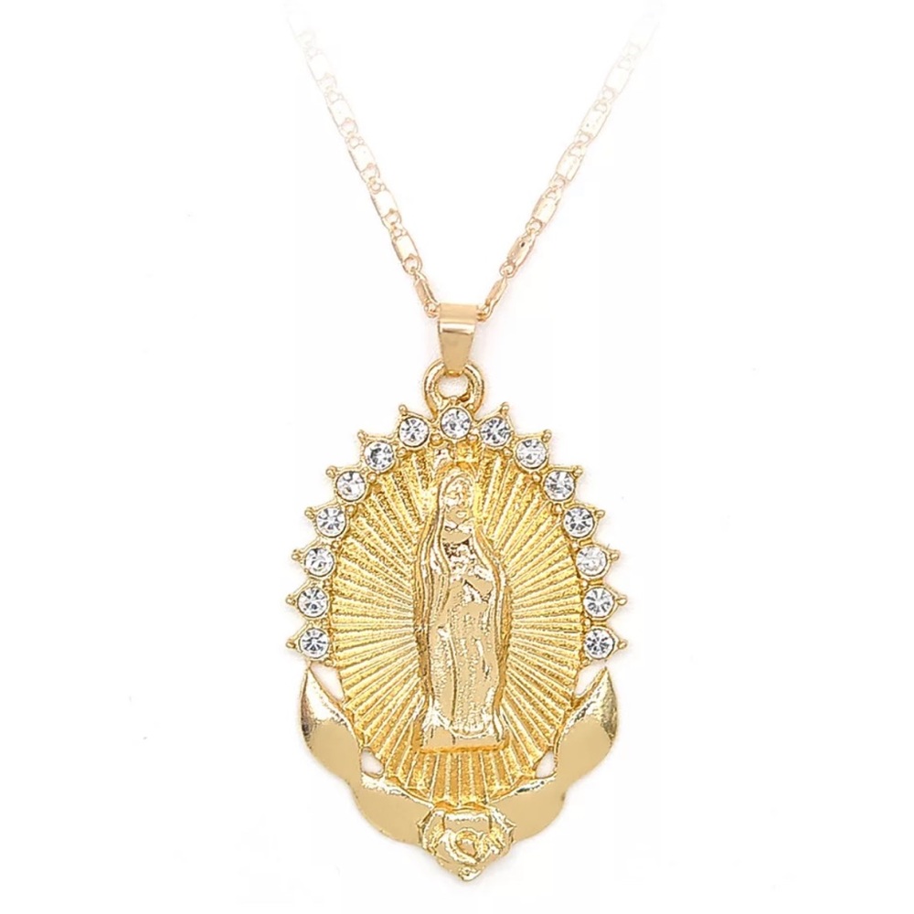 Virgin Mary necklace - Picture 2 of 3